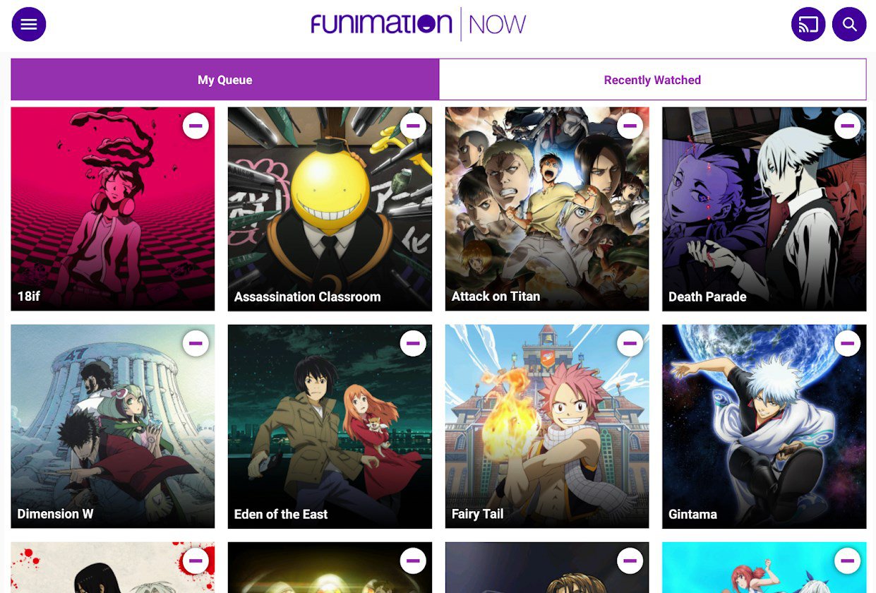 Funimation Best Site to Watch Anime 