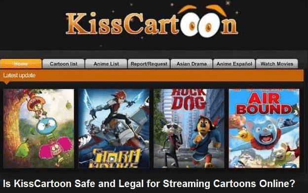 KissCartoon Best Cartoons Streaming Websites