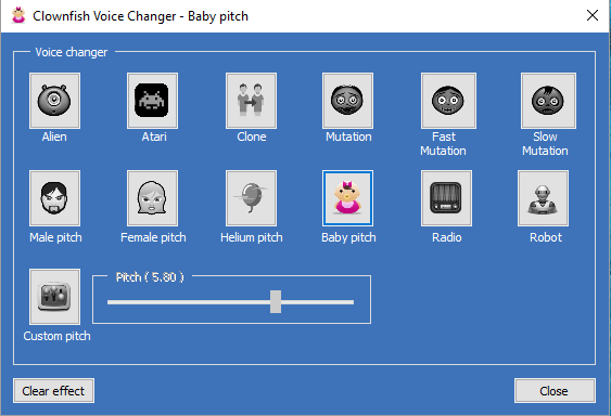 female voice changer