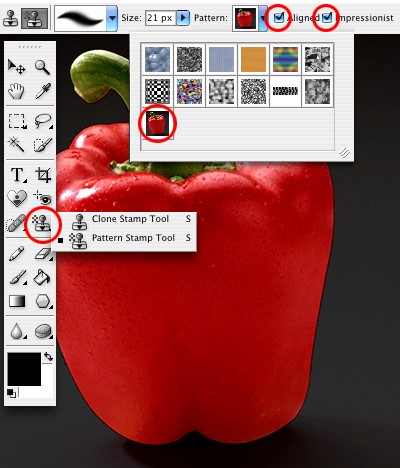 What is Photoshop Pattern Stamp Tool?