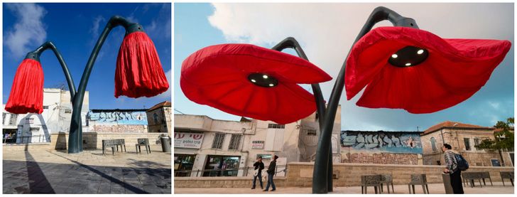 ‘Blooming’ lanterns