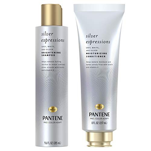 Purple Shampoo and Hair Toner by Pantene Silver Expressions