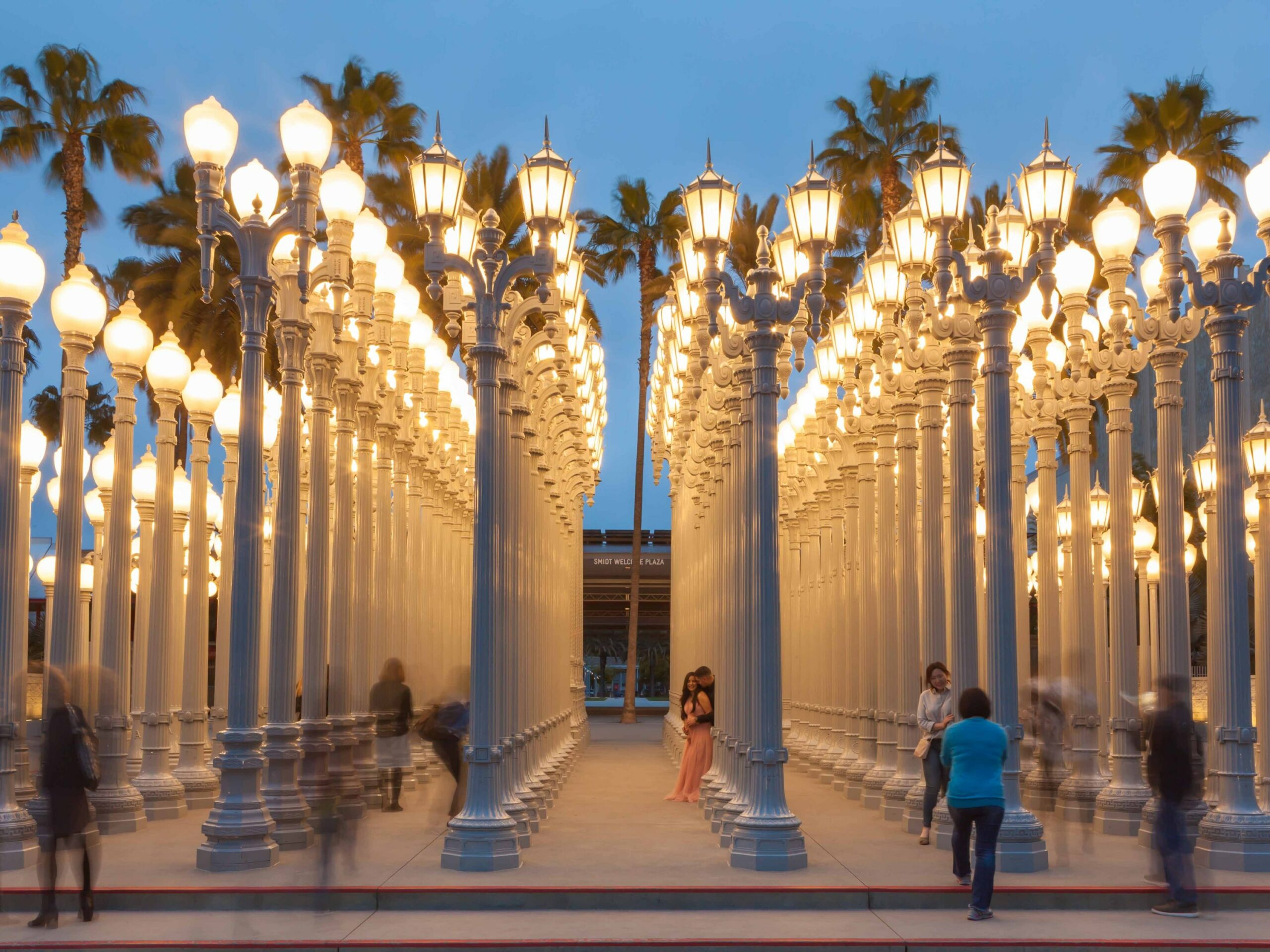 Streetlights at LACMA