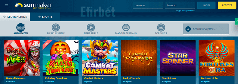 online casino slots